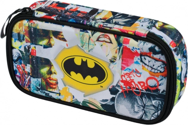 Iskolai tolltartó etui Batman Képregénymintával