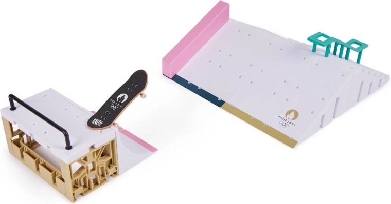 Valósághű ujjdeszka a csomagban