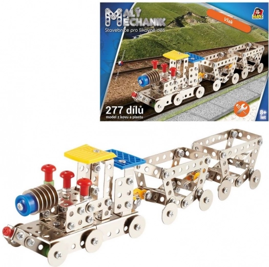 Kis mechanikus - vonatkészlet gyerekeknek