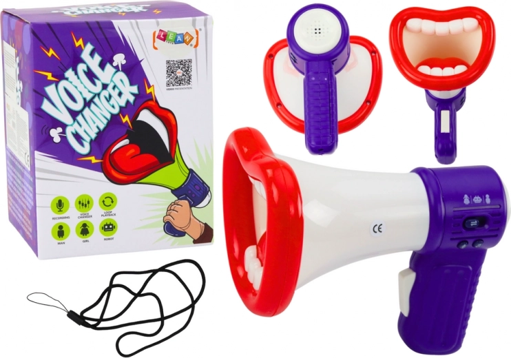Gyerek Megafon Hang Változtatóval
