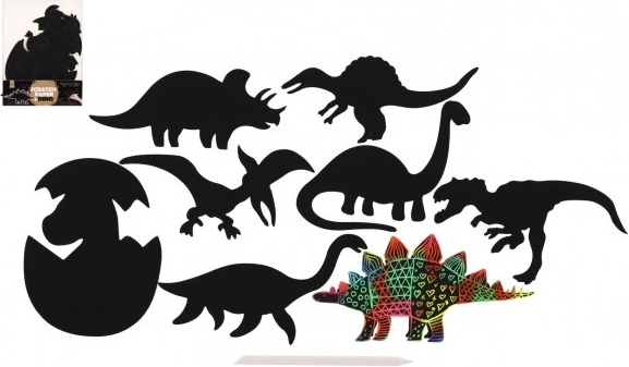 Kaparós papír Dinoszaurusz