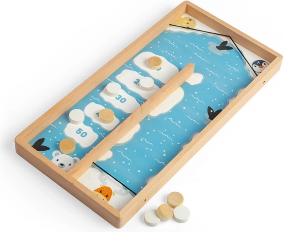 Bigjigs Toys fa korongcsúsztató játék