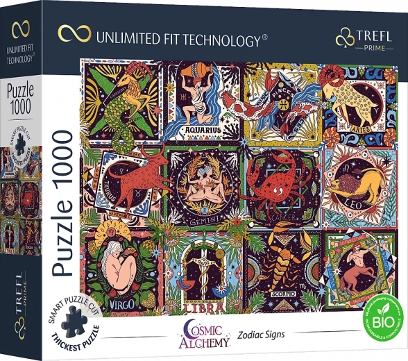 Puzzle TREFL Űrvarázslat: Állatövi jelek 1000 darab
