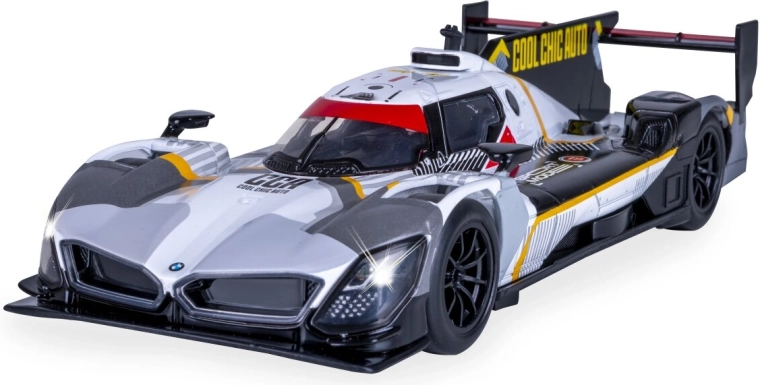 BMW M Hybrid V8 fémmodell 1:24, szürke