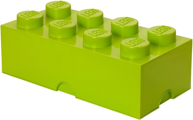 LEGO tárolódoboz 8 világoszöld