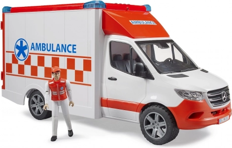 Sanitka MB Sprinter mentőtisztel