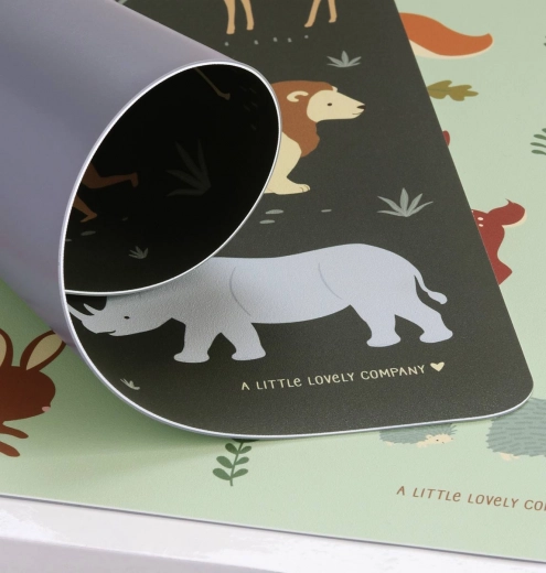 A Little Lovely Company szavannai állatos alátét