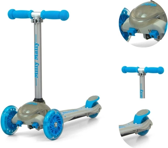 Háromkerekű stabilitás és dőléssel irányítás