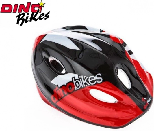 Gyerek kerékpáros sisak piros Dino Bikes