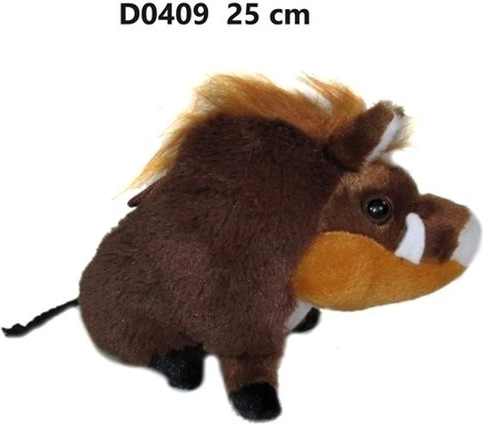 Plüss vaddisznó 25 cm