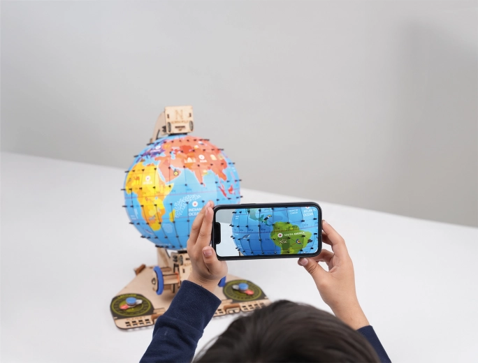 3D Építőkészlet Smartivity Földgömb