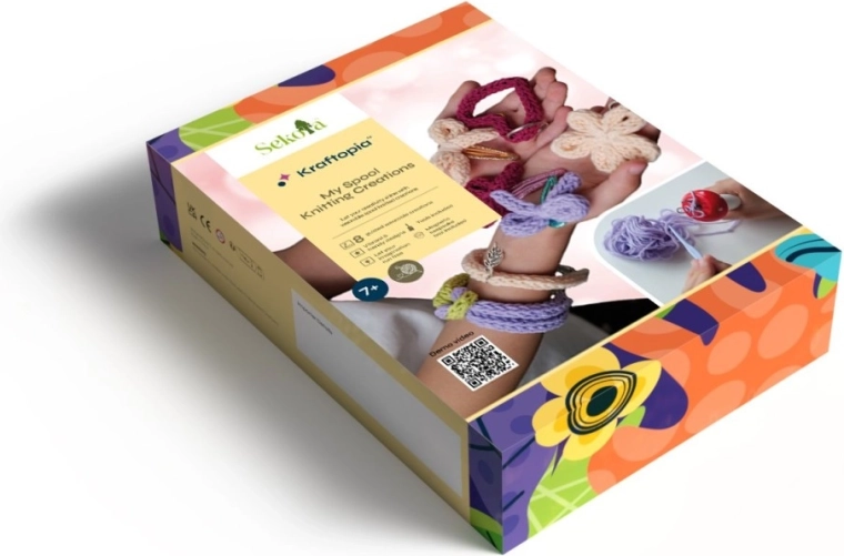 Sekoia Kraftopia horgolt ékszerek – kötőmalmos készlet