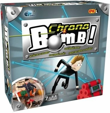 Akciós kémjáték CHRONO BOMB – lézeres labirintus a szobába