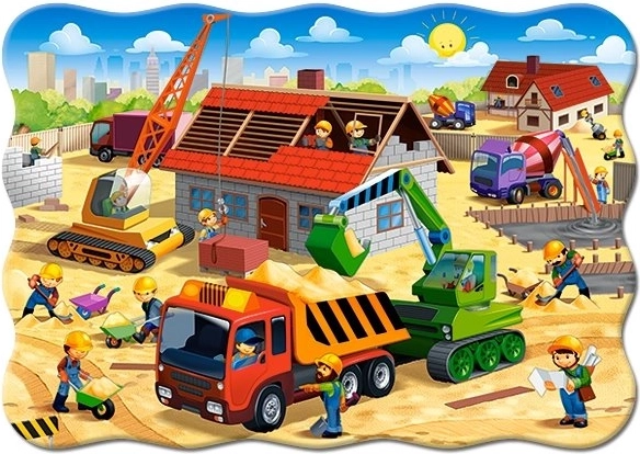 Puzzle Dóm építés alatt 30 darab