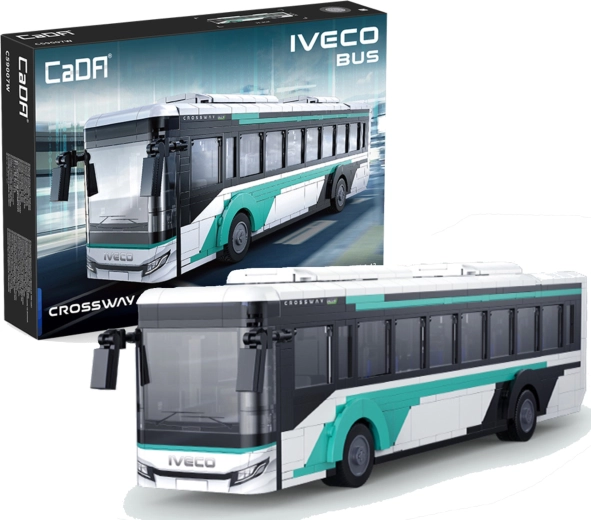 CaDA építőkészlet városi autóbusz Iveco Bus Crossway 832 darab