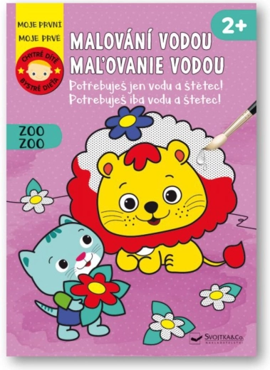 Vízfestés: állatkert – okos gyerek (Svojtka & Co.)