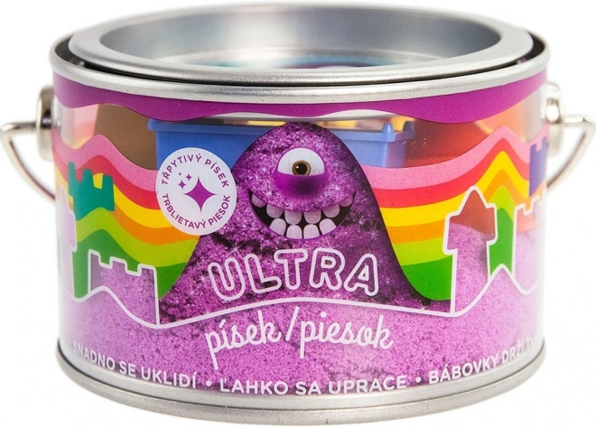 Ultra homok csillámokkal 200 g – lila