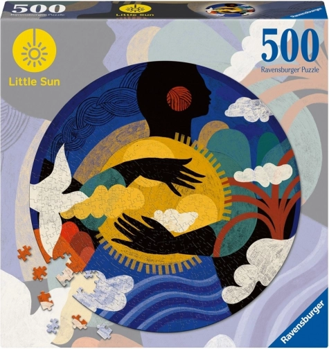 RAVENSBURGER 500 darabos puzzle – kis nap, az „olvasás” érzéke (kerek)