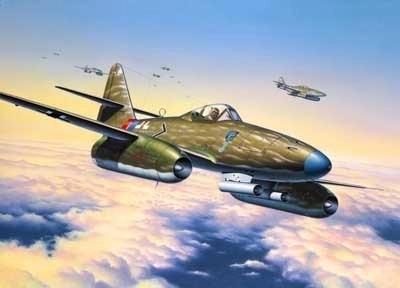 Messerschmitt Me 262 A-1a műanyag modell