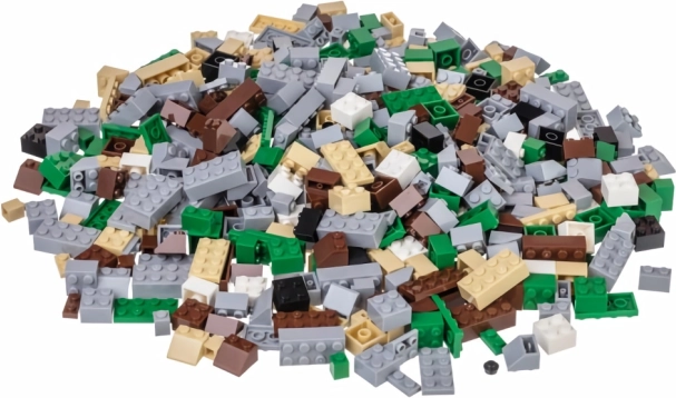 Safari Építőkészlet Készlet 500 Darab