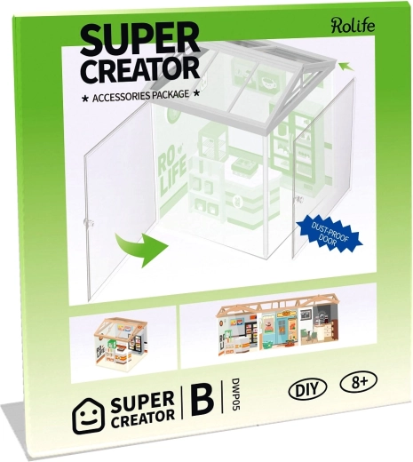porelszti ajtó a Super Creator miniatűrökhöz – B típus