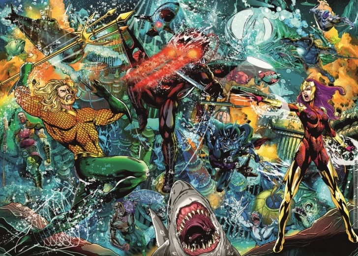 RAVENSBURGER Aquaman puzzle 1000 darabból