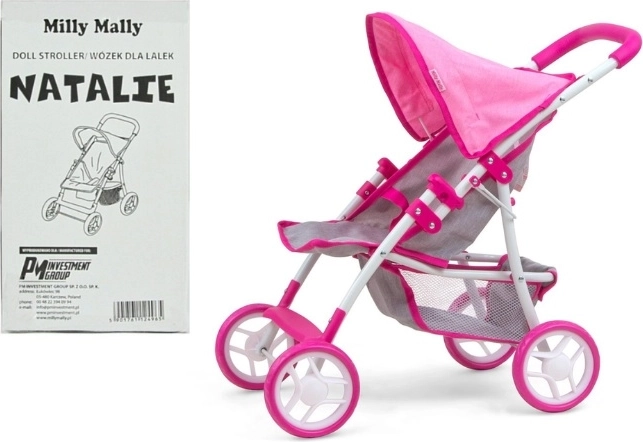 Milly Mally Natalie Prestige Pink babakocsi