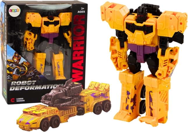 Átalakuló robot tank 2 az 1-ben X-Warrior sárga