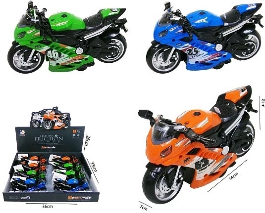 Sportmotor 14 cm-es fény- és hangeffektekkel