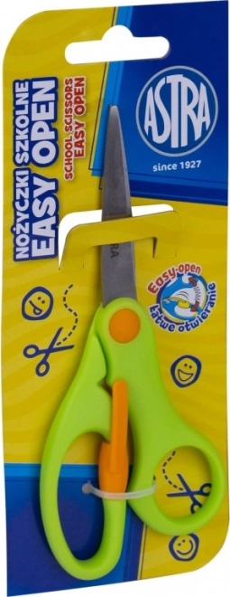 Astra ergonomikus rugós olló, lekerekített hegy (színmix)