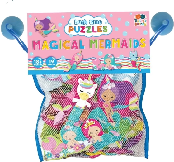 Buddy & Barney sellős fürdőszobai puzzle a kádba