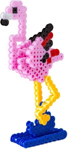 Kész 3D flamingó dekorációként