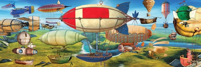 Panorámás puzzle Nagy verseny 1000 darabos