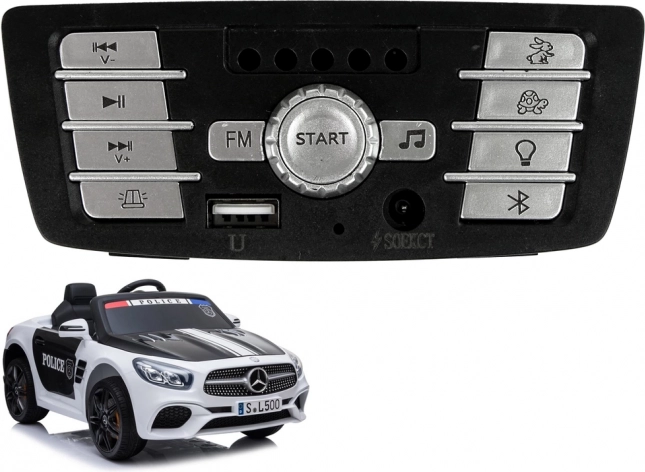 Zenei panel akkumulátoros rendőrségi Mercedes-AMG SL500 autóhoz