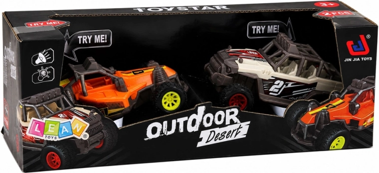 Két buggy a csomagban versenyhez és közös játékhoz