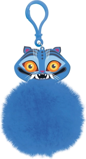 K-pop Demon Hunters pom pom kulcstartó Derpy