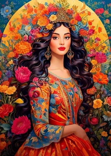 Puzzle Virágmúzsa 500 darabos BLUEBIRD