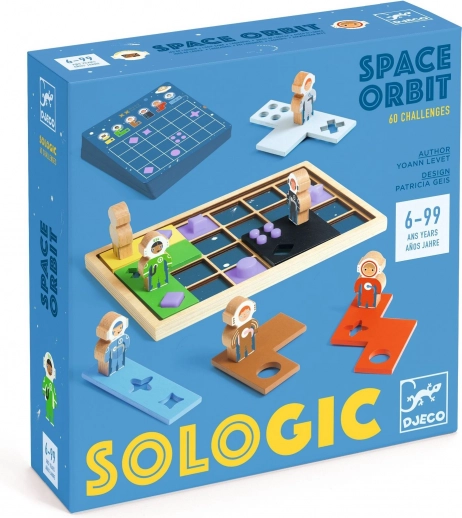 Logikai játék DJECO SOLOGIC – Űrorbita