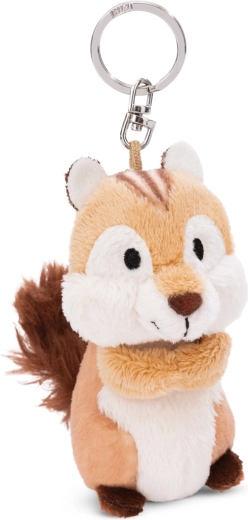 NICI GREEN Mókusember Chipmunk Jojo plüss kulcstartó 9 cm