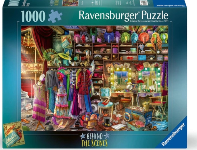 Ravensburger puzzle Kulisszák mögött 1000 darab