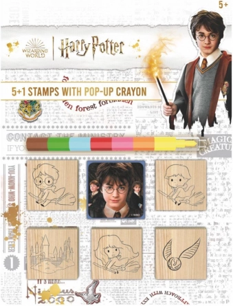 Harry Potter bélyegzőkészlet viaszkrétával 5+1