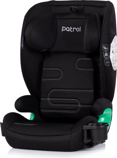 Chipolino Patrol i-Size autósülés 100–150 cm isofix noir