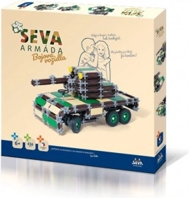 SEVA hadsereg – harcjárművek építőkészlet, 436 darab