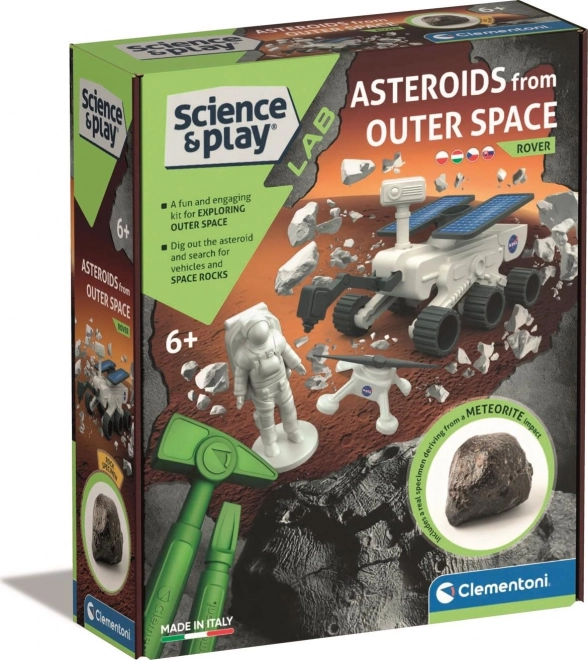 Clementoni Laboratórium a NASA Kutatókészletével - aszteroida