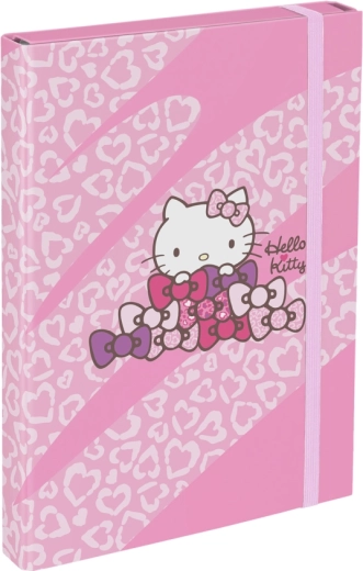 A4-es iskolai füzetborítók Hello Kitty Sweet Leopard