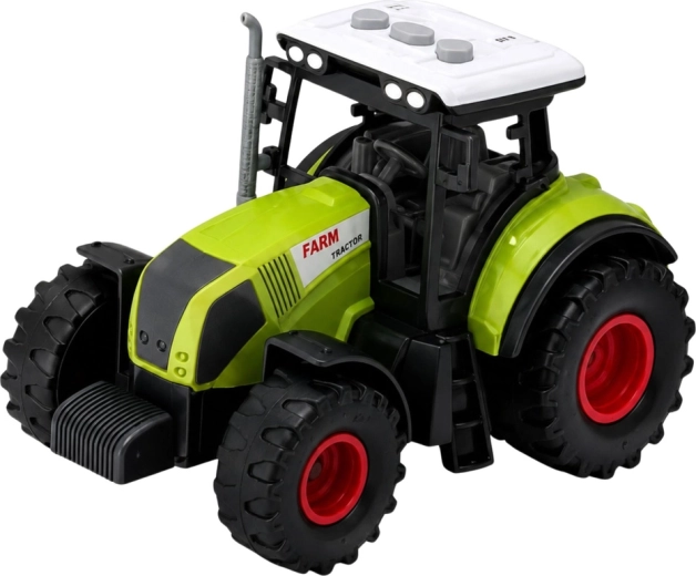 Traktor LED fénnyel, hanggal és meghajtással