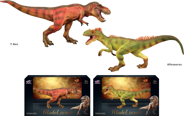 Dínóvilág – dinoszaurusz figurák, 2 féle