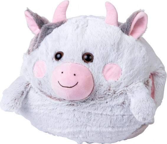 Cozy Noxxiez meleg plüss párna 3 az 1-ben tehénke