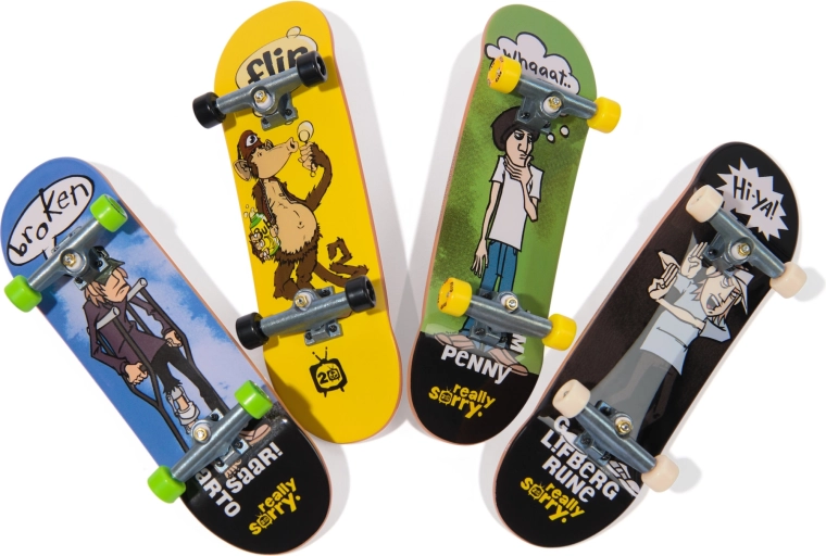 4 fingerboard feltűnő Flip grafikával