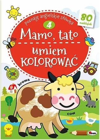 Anya, apa, tudok színezni – oktató színező matricákkal